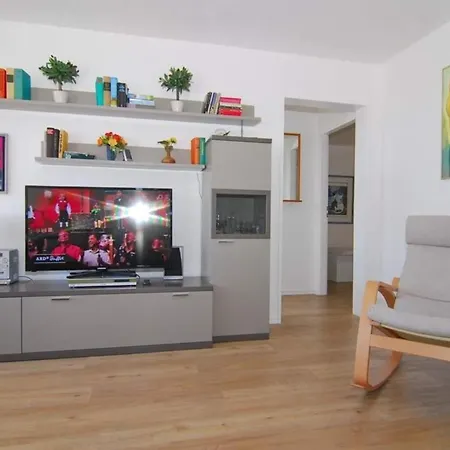 Lägenhet Haus Am Meer, Whg 59, Landseite 2og